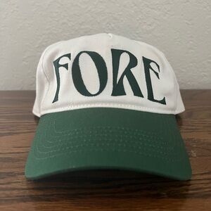 FORE ALL Fore Hat White Green